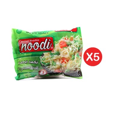 Noodi Vegetables Noodles 70GR x Pack of 5