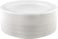 Lavish [ 25- Piece ] 7-Inch Compostable Heavy-Duty Eco-Friendly Disposable Sugarcane Biodegradable White Paper Plates