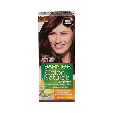 Garnier Color Naturals Creme Nourishing Permanent Hair Color 5.25 Cinnamon Chocolate