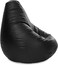 Luxe Decora PVC Bean Bag Cover Only (XXL, Black)