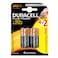 Duracell Plus Power AAA Battery Multicolour Pack of 6