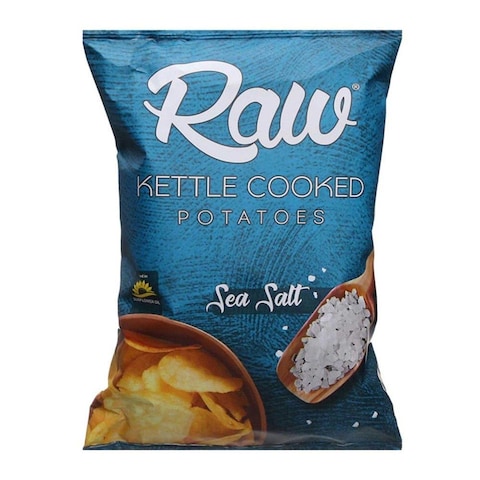 Raw Sea Salt Kettle Cooked Potatoes - 100 gm