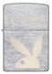 Zippo 49831 200 Playboy Rabbit Head Logo Brushed Chrome Windproof Lighter