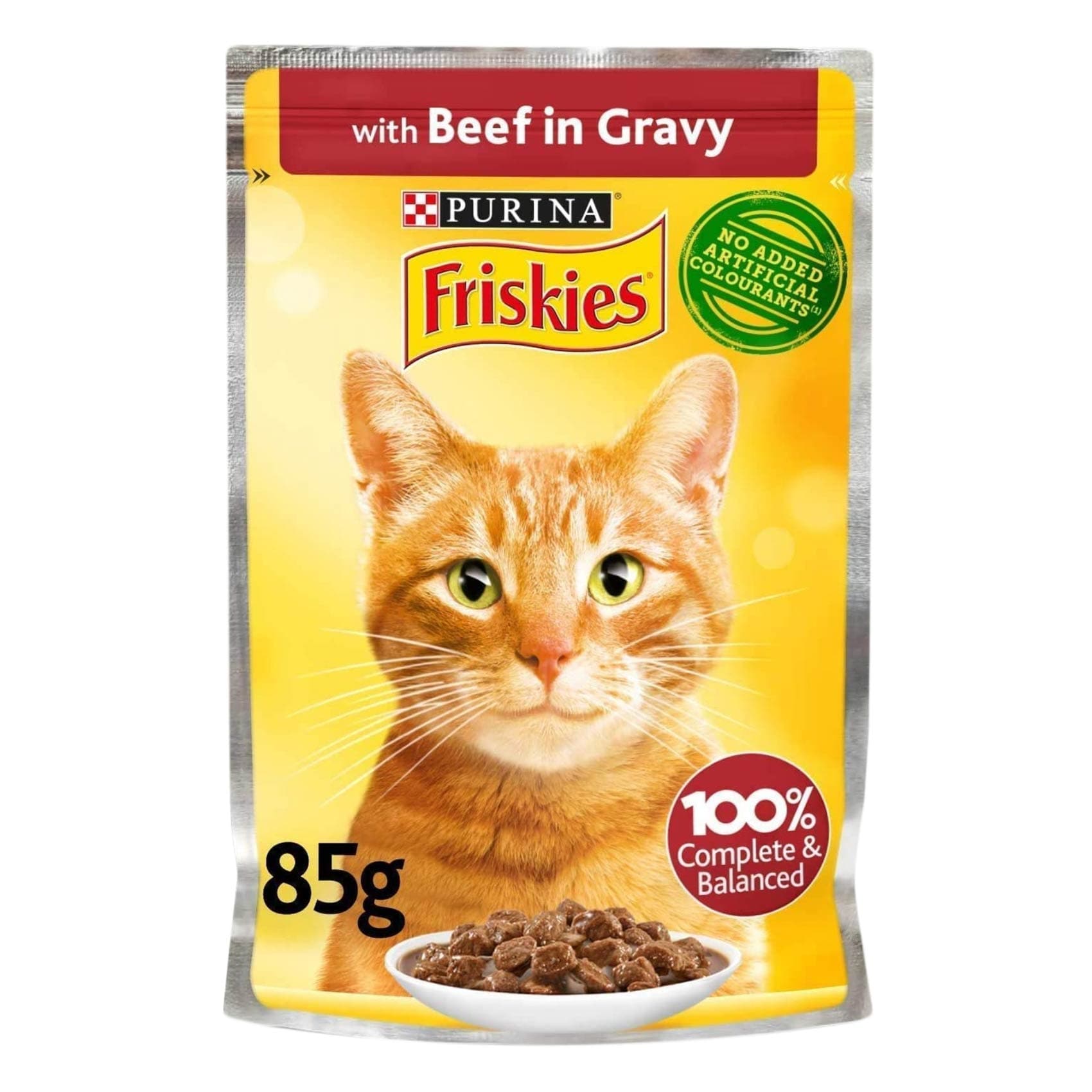 Buy Purina Friskies Chicken In Gravy Wet Cat Food 85g Online