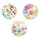 Intex 59040 Lively Printed Beach Ball 51cm 3 Pieces