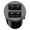 Lazor Dual Port Car Charger Black