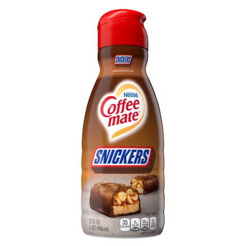Nestle Coffee Mate Snickers Liquid Coffee Creamer 946ml