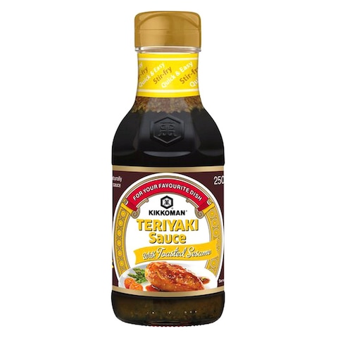Kikkoman Teriyaki Sauce with Toasted Sesame - 250 ml