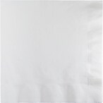 Buy Creative Converting- Touch Of Color White Luncheon Napkins 50pcs< >White< > in UAE