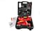 Toby's Automotive, Vehicle, Suv, Pick-Up 12V Dc 3 Ton Electric Hydraulic Floor Jack Set Of 3 Electric Jack And Air Pump And Electric Wrench -Red