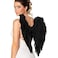 Boland Angel Wings Folded, Black, 50 X 50cm, 52821