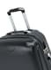 Senator KH134 Hard Casing Medium Check-In Luggage Trolley 65cm Black