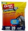 Glad Garbage Drawstring Black Large Bags, 110 L