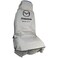 Universal Car Seat Cover Car Seat Dust Dirt Protection Cover 2/Pcs Set Grey
