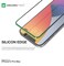 Amazing Thing Liquid Silicone Supreme Glass for iPhone 12 Pro MAX Screen Protector Tempered Glass with Dust Filter and Silicone edges and Easy Install Tray - [Full Cover 3D]