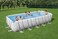 Bestway Power Steel Rectangular Above Ground Pool 6.4mx2.74mx1.32 5612B