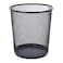 Royalford mesh waste bin portable round metal small trash can wastebasket, garbage container bin paper bin compact design ideal for bathrooms, kitchens, home offices &amp; more,rf9956, multi