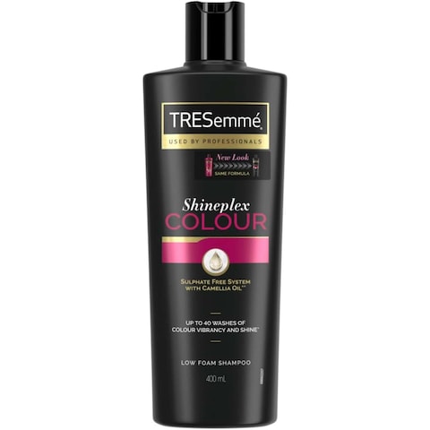 Tresemm&eacute; Shineplex Colour Shampoo For Vibrant Hair With Camellia Oil Professional Sulphate-Free 400ml