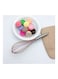 Generic Silicone Egg Beater 12 Inch Household Manual Cake Mixer For Restaurant, Cake Shop And Kitchen Gadgets Multicolor 30.5*7*7cm