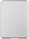 LaCie Mobile Drive 1TB External Hard Drive &ndash; Moon Silver USB-C USB 3.0 Thunderbolt 3, For Mac and PC (STHG1000400)