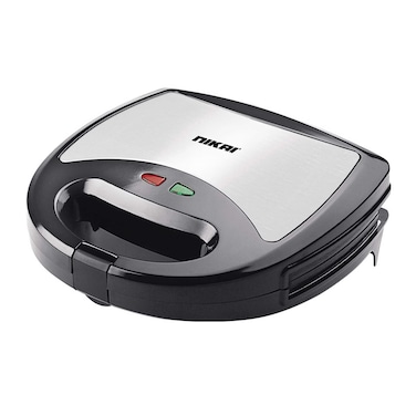 Nikai NGT323D Sandwich Maker 750W Black/Silver