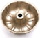 Royalford Bundt Form Pan (Size 25.5 X 8cm, 0.7 mm), Premium Gold Colour Non-Stick Round Cake Tins, Durable Cake Trays For Baking