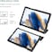 Case For Samsung Galaxy Tab A8 10.5 Inch, Translucent Back Tri-Fold Stand Protective Tablet Cover, Support S Pen Charging Auto Wake/Sleep Black