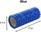 ULTIMAX EVA Yoga Foam Roller Floating Point Gym Physio Massage Fitness Equipment Massager for Muscle Multicolor (Blue) - 35cm