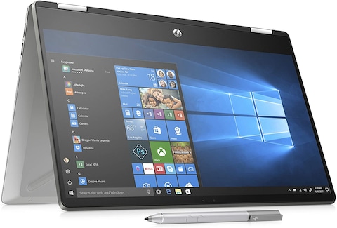 اتش بي لاب توب بافيليون اكس 360 (14-DH1029NE) 2R461EA انتل كور i7 10510U بتردد 1.8 جيجاهرتز، 16 جيجابايت 512 اس اس دي، شاشة 14.0 بوصة فل اتش دي، تتش فليب 2 جي + ضمان لمدة سنة