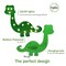 Dinosaur Marquee LED Night Light Green 31.5cm