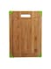 Royalford Bamboo Cutting Board Brown/Green 40X28X1.5Cm
