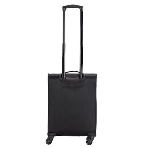 VIPTOUR Lightweight Single Piece Fabric Luggage 20 Inch Trolley Bag With 4 Spinner Wheels