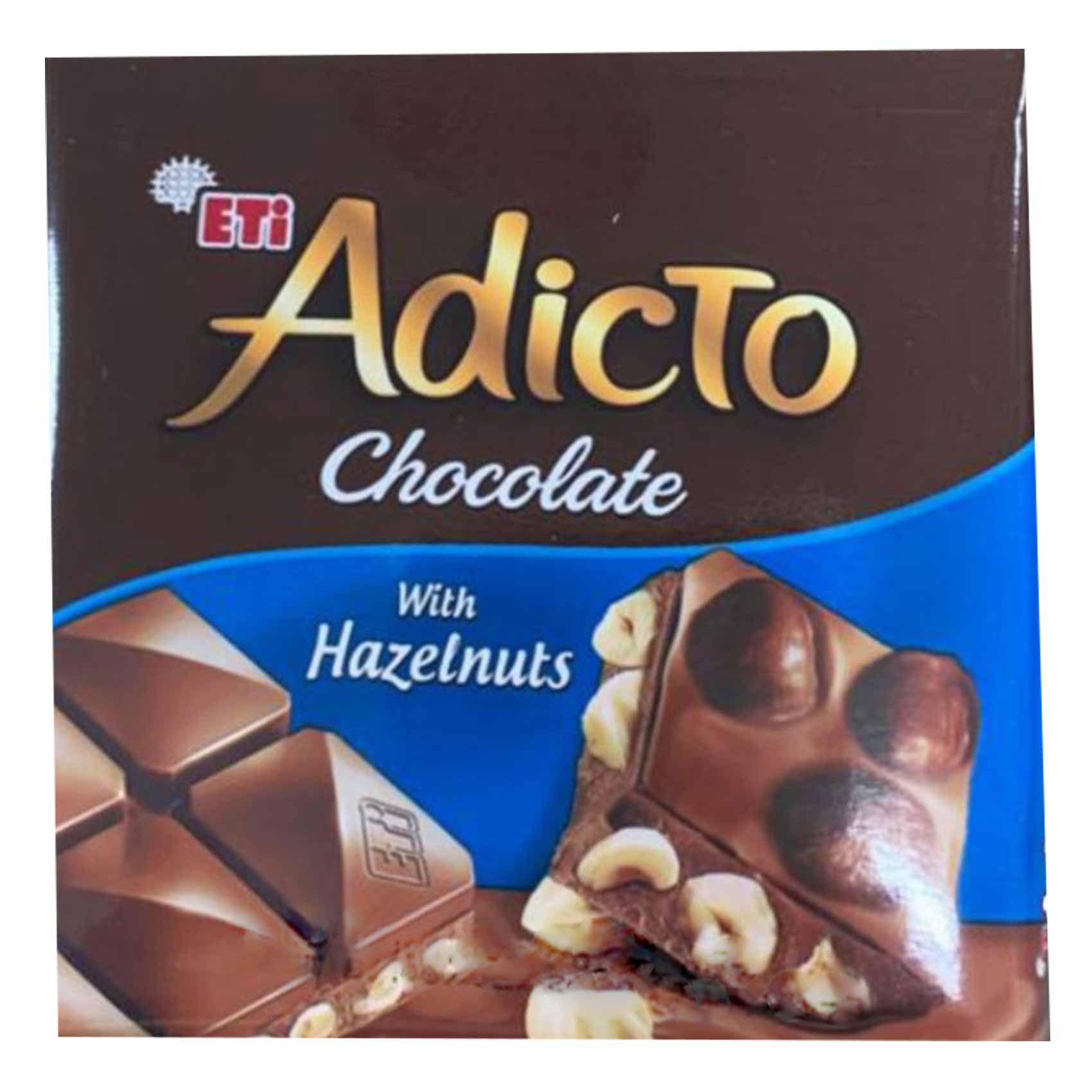 Eti Adicto Milk Chocolate With Hazelnut 70GR