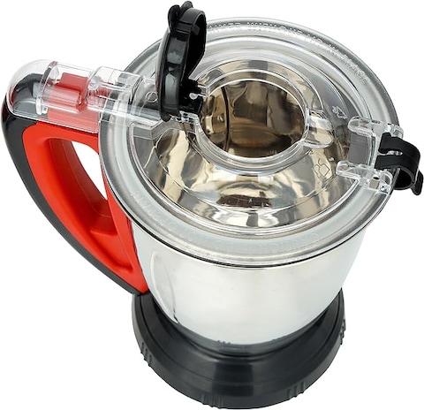 Geepas 3-In-1 Mixer Grinder, 750W, 3 Speed Setting, GSB44040, 1.5L Blending Jar &amp; Grinder Jar, 0.5L Chutney Jar, Pulse Function, Wet &amp; Dry Grinder