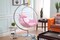 Yulan Transparent Bubble Chair Glass Cradle Hanging Basket Chair Indoor Balcony Home Hemisphere Chair Space Chair Swing Chair JHA-1780-780