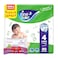 Fine Baby Diapers - Size 4 - 80 Diapers + Easy Care Wipes - 40 Wipes