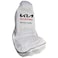 2 Pcs Set Seat Cover For Car, Universal Car Seat Protection Cover
White