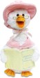 Cuddle Barn Mother Goose Animated Talking Musical Plush Toy, 14" Super Soft Cuddly Stuffed Animal Moves And Talks, Captivates Listeners By Reading 7 Classic Nursery Rhymes, Pink