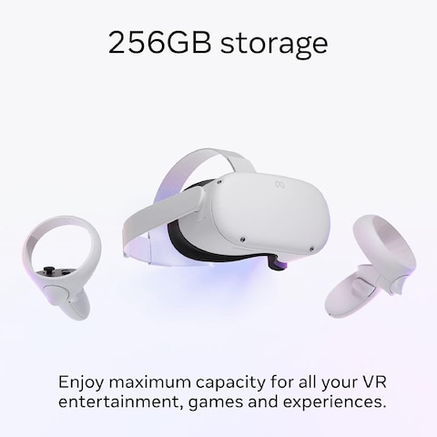 Oculus Quest 2: Advanced All-In-One Virtual Reality Headset - 256GB (International Version)