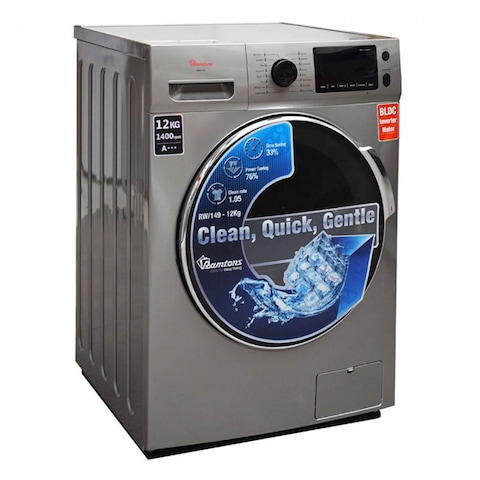 Front Load Fully Automatic 12Kg Washer 1400Rpm + Free Persil Gel- Rw/149