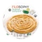 Filosophy Filo Spiral Pie With Feta &amp; Spinach 850g