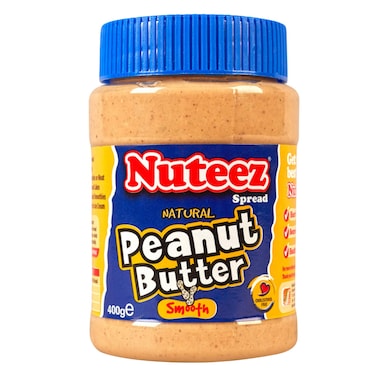 Nuteez Smooth Peanut Butter 400g