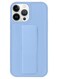 Zolo Finger Grip Holder and standing cover with Car Magnetic Multi-function Shockproof Protective Case Cover For iphone 13 Pro Max Light Blue