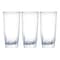 Luminarc Ascot Highball Tumbler Clear 330ml Set of 3