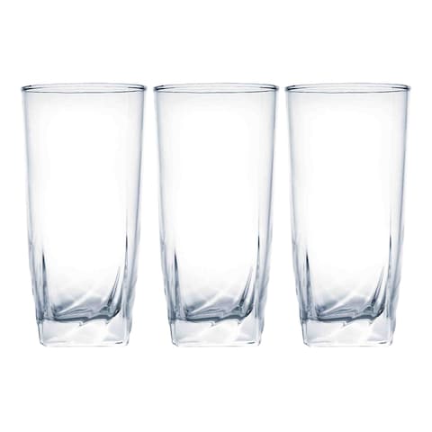 Luminarc Ascot Highball Tumbler Clear 330ml Set of 3