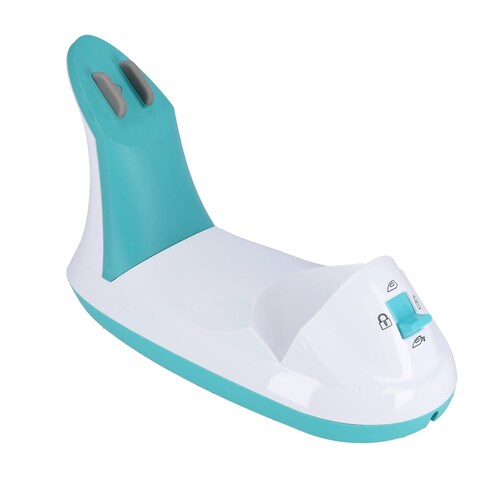 Geepas 2400W Corded &amp; Cordless Steam Iron GSI24015 - Non-Stick Ceramic Soleplate, Steam Boost, Anti Drip &amp; Self Cleaning Functions With Water Tank &amp; Power Base