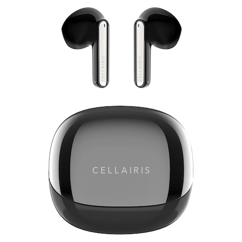 Cellairis Truly Wireless Bluetooth In-Ear Earbuds With Charging Case Opal Black