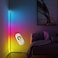 Hpdom LED Floor Lamp Wall Corner Decorative Reading Lamp Light, Day Light Energy Saving 20W RGB Remote Standing Lamp Dimmable Living Atmosphere For Office Study Bedroom Kids Room [Energy Class A]