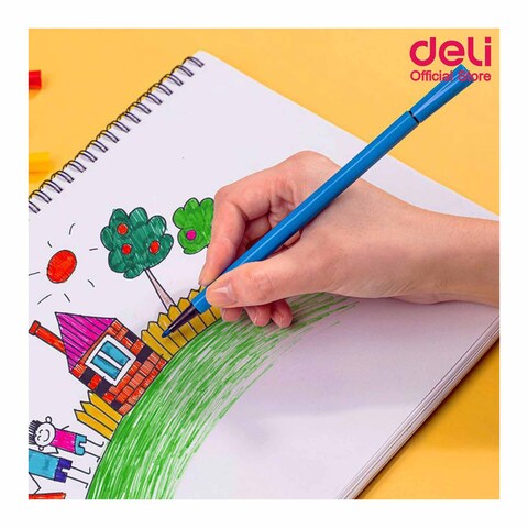 Deli C150-12 Felt Pen Set - 12 Colors