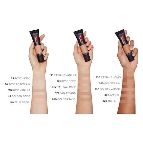 L&#39;Oreal Paris Infallible 24Hr Matte Foundation - 130 True Beige - 35ml